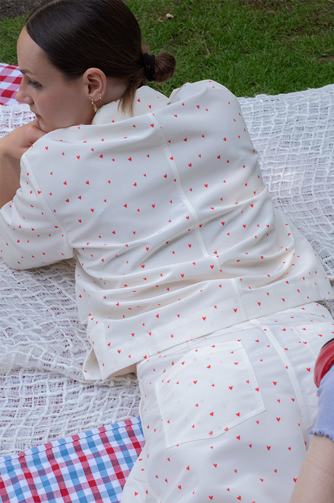 Stella Nova Heart Printed Shirt