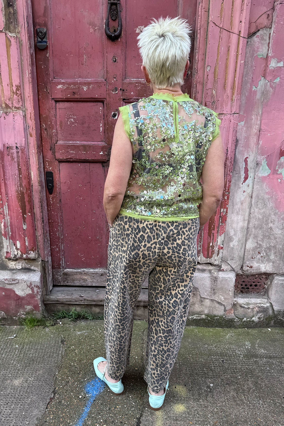 Baum Und Pferdgarten Manira Herbal Garden Sequins Top