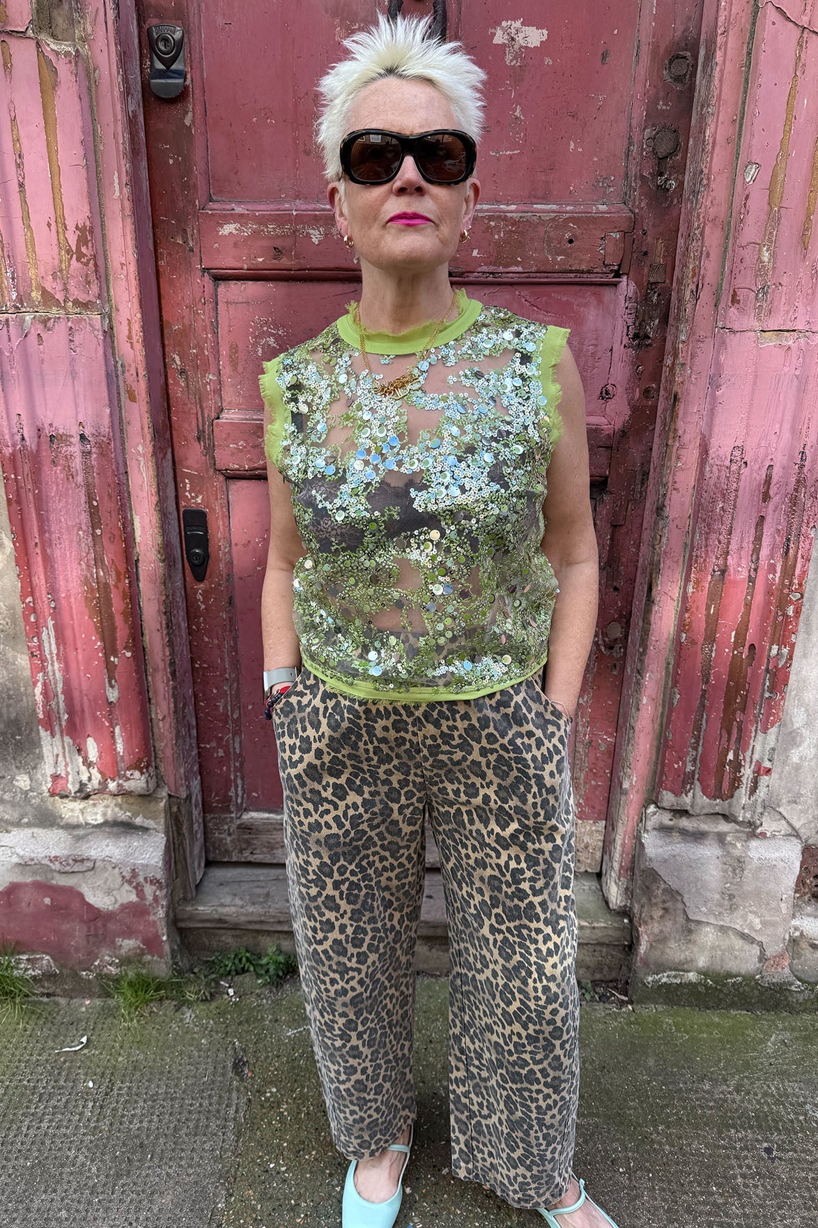 Baum Und Pferdgarten Manira Herbal Garden Sequins Top