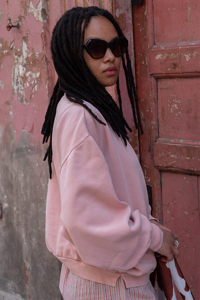 By-Bar Bibi Peach Dust Sweatshirt