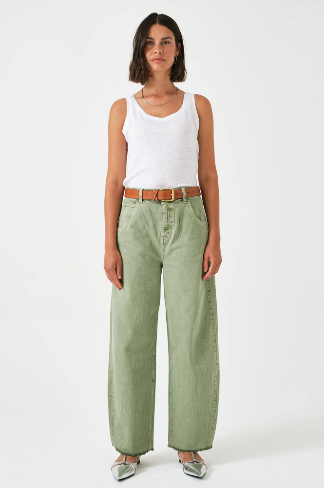 Seventy + Mochi Bo Vintage Moss Jeans