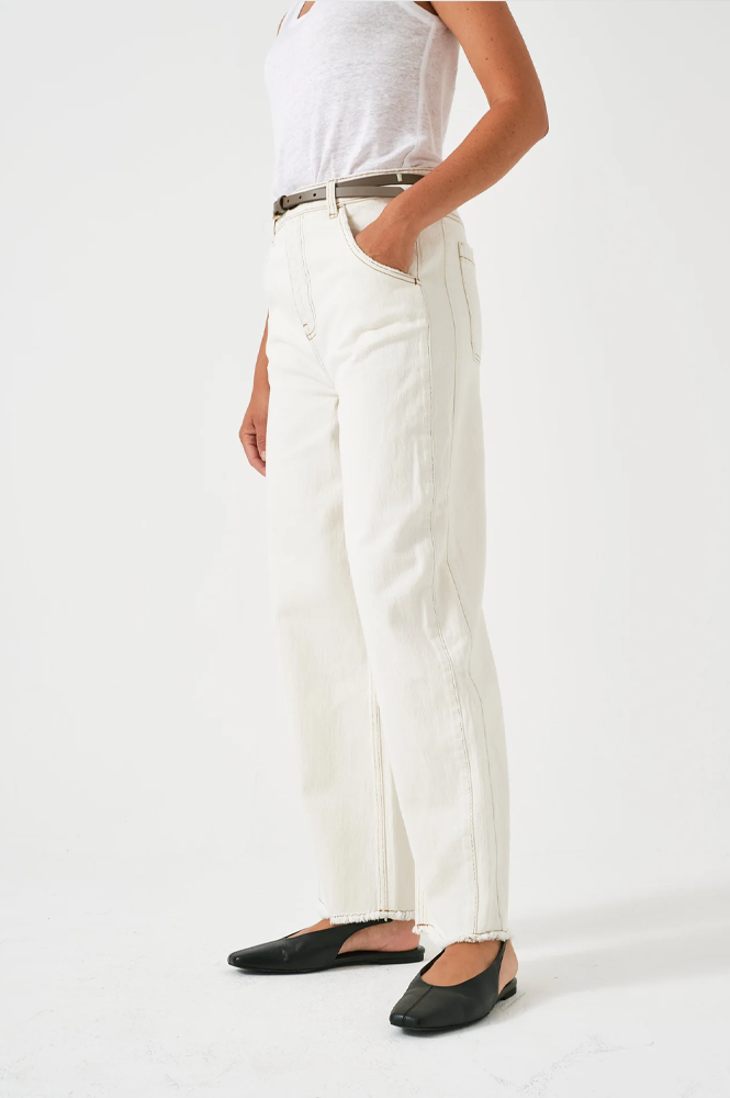 Seventy + Mochi Bo Ecru Jeans