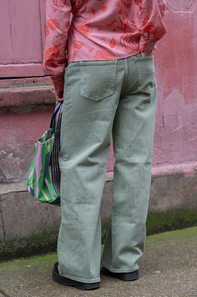 Seventy + Mochi Gracie Vintage Moss Jeans