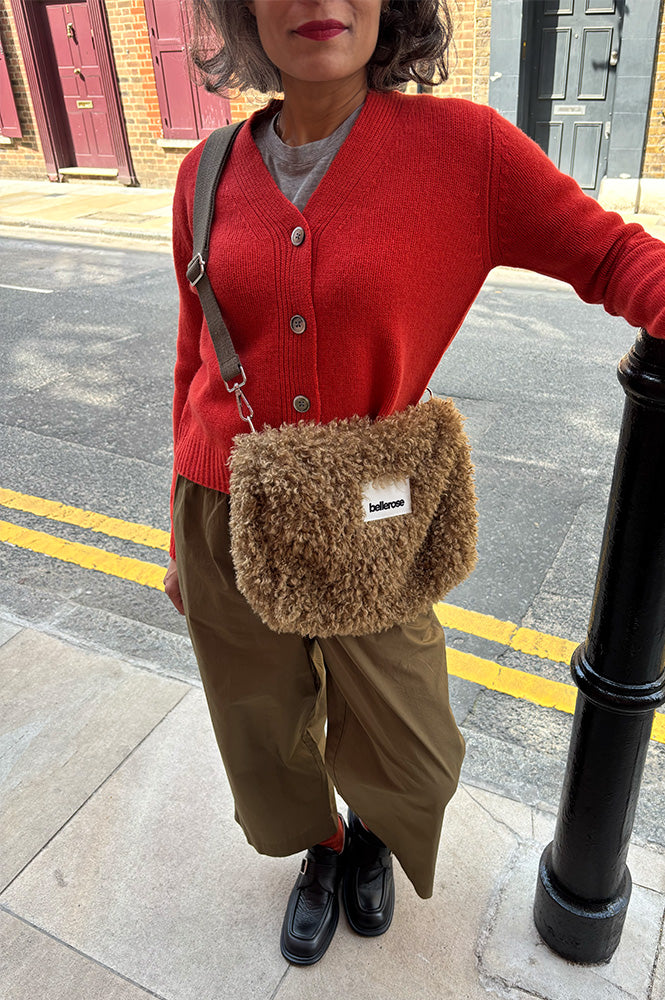 Cash CA Firebrick V-Neck Cardigan