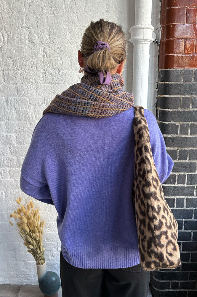 Cash CA Periwinkle Crew Neck Jumper