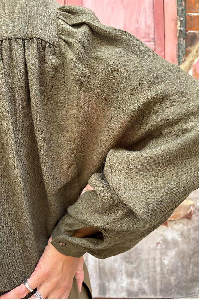 Sacrecoeur Gladis Khaki Blouse
