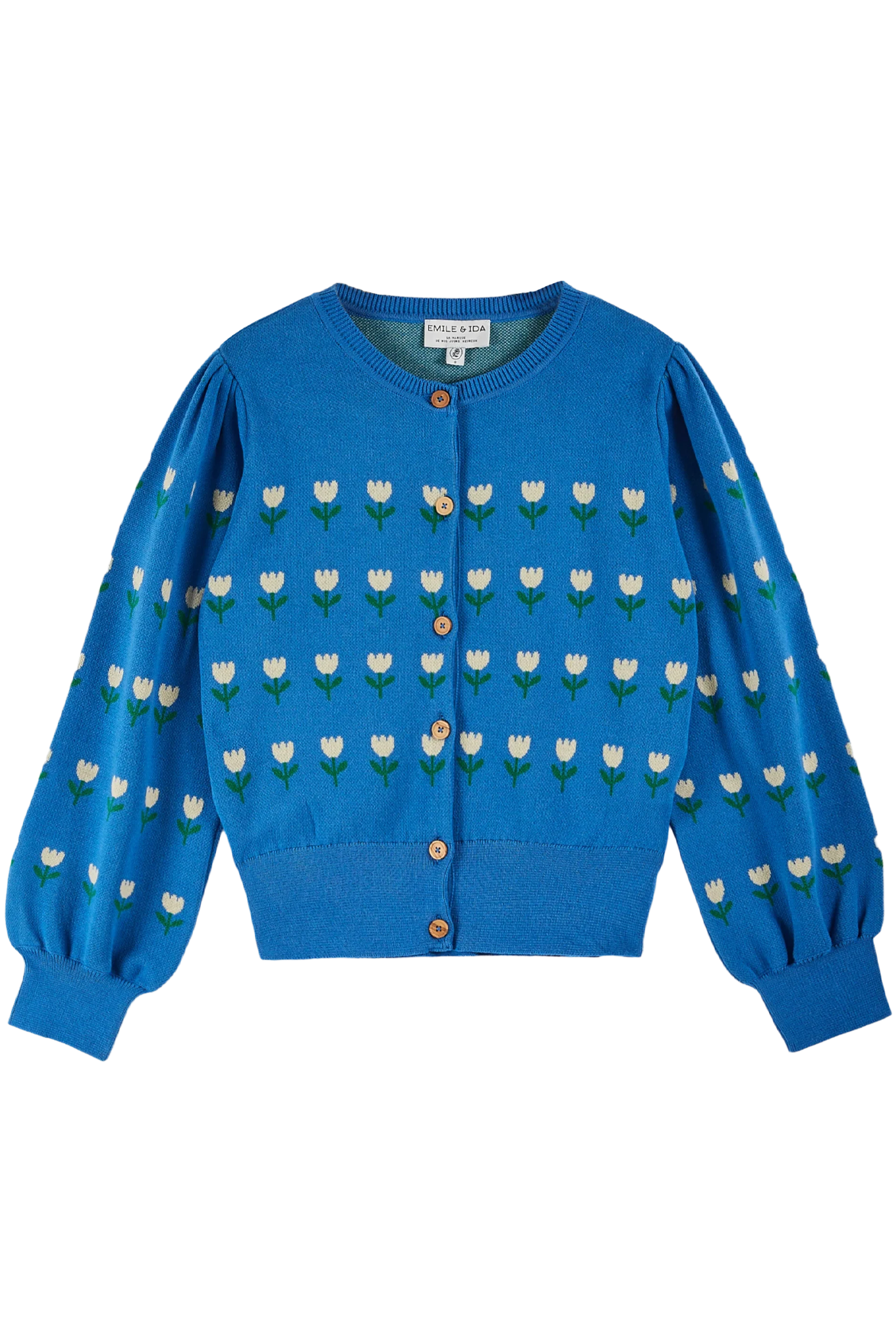 Emile et Ida Blair Lagoon Cardigan