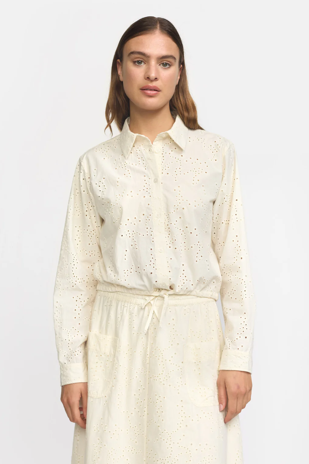 Esmé Studios Leo Buttercream Shirt