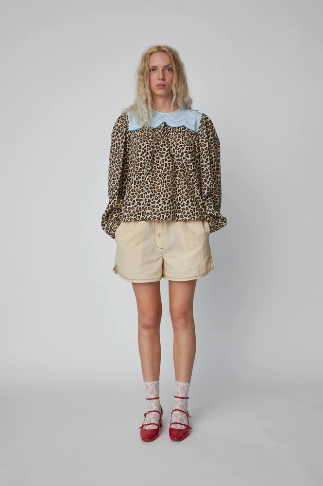 Stella Nova Leopard Print Blouse