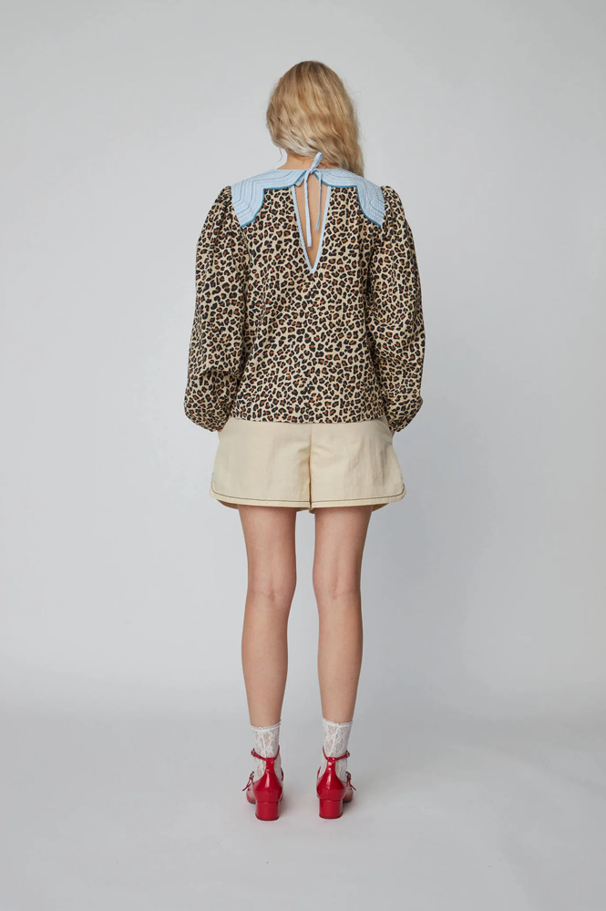 Stella Nova Leopard Print Blouse