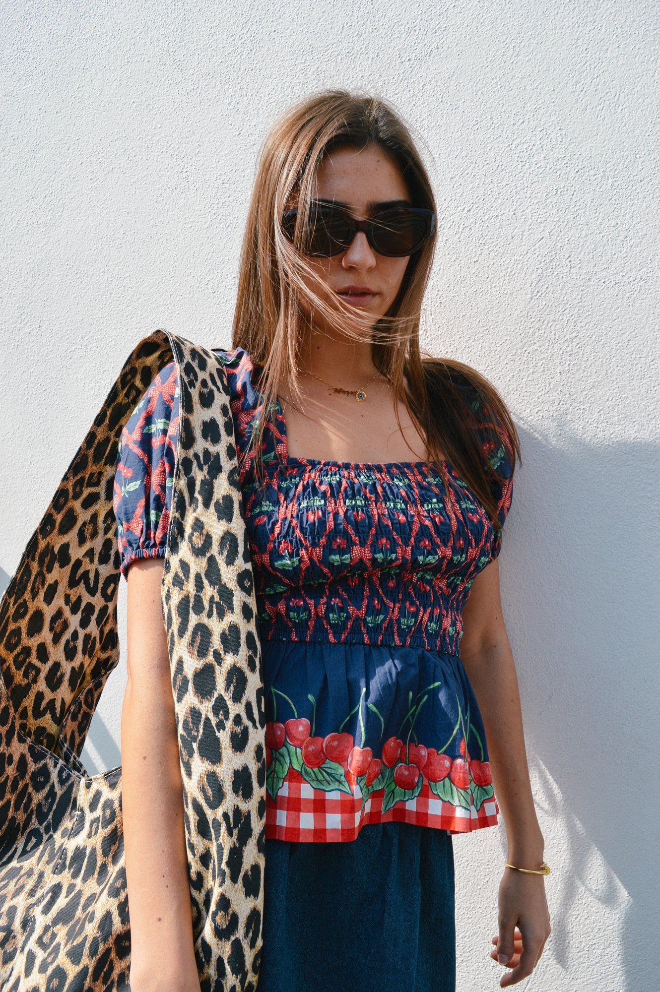 Damson Madder Allegra Cherry Pie Blouse