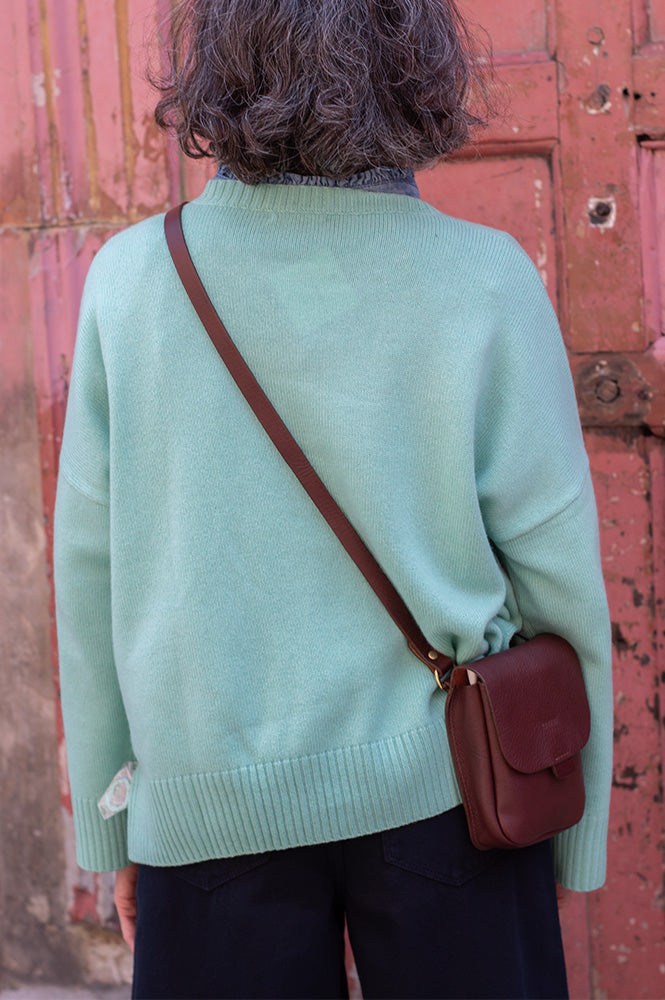 Cash CA Spearmint Crew Neck Jumper