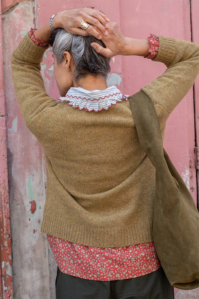 Cash CA Lichen Green Jumper