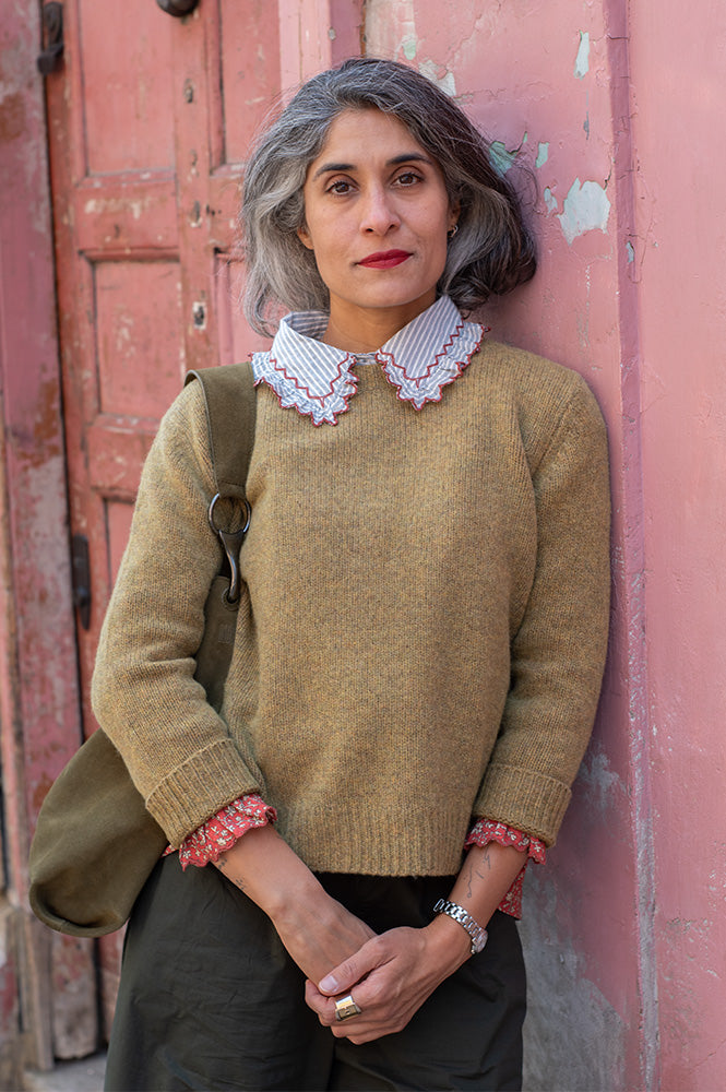 Cash CA Lichen Green Jumper