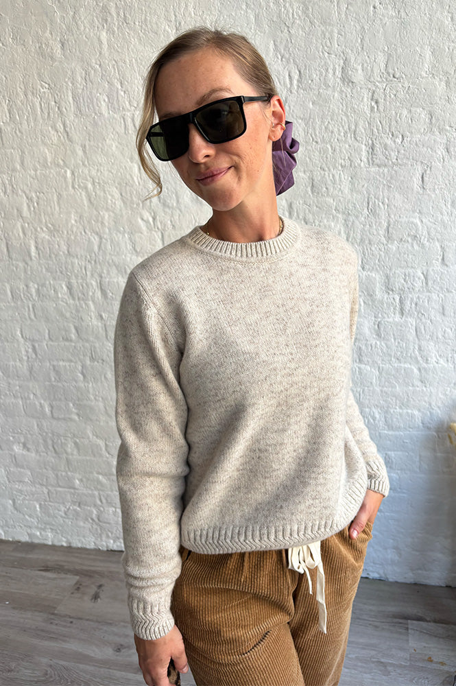 Sessùn Silty Calcaire Grey Jumper