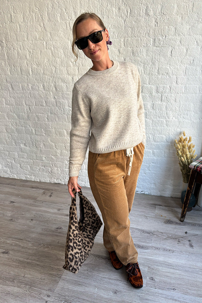 Sessùn Silty Calcaire Grey Jumper