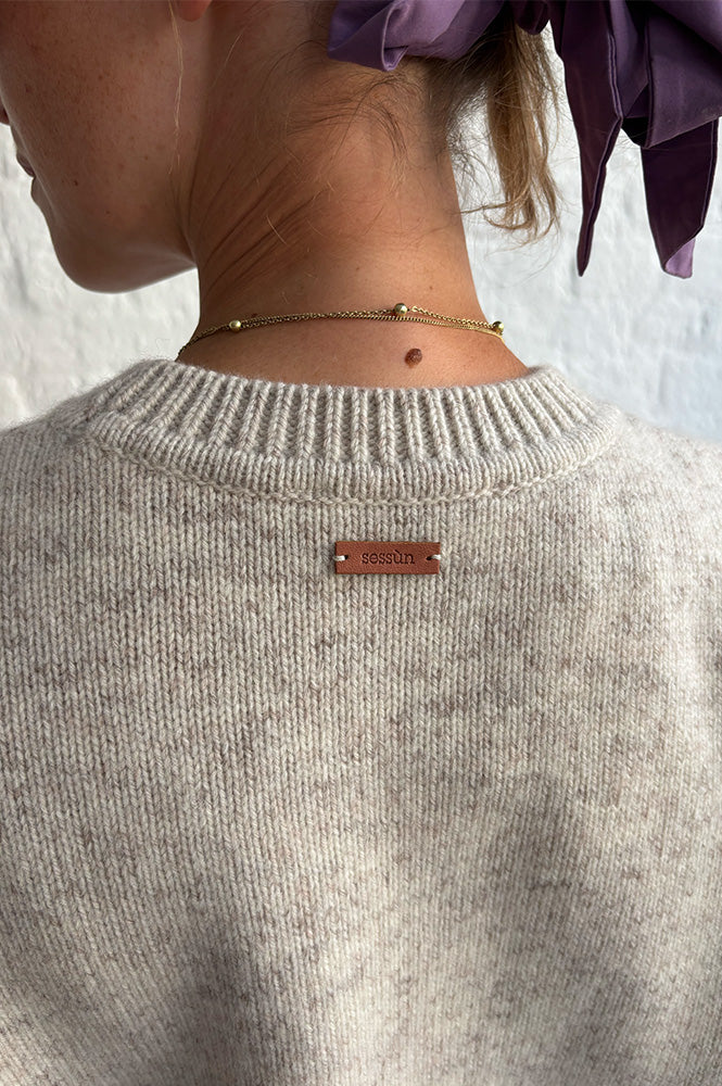 Sessùn Silty Calcaire Grey Jumper