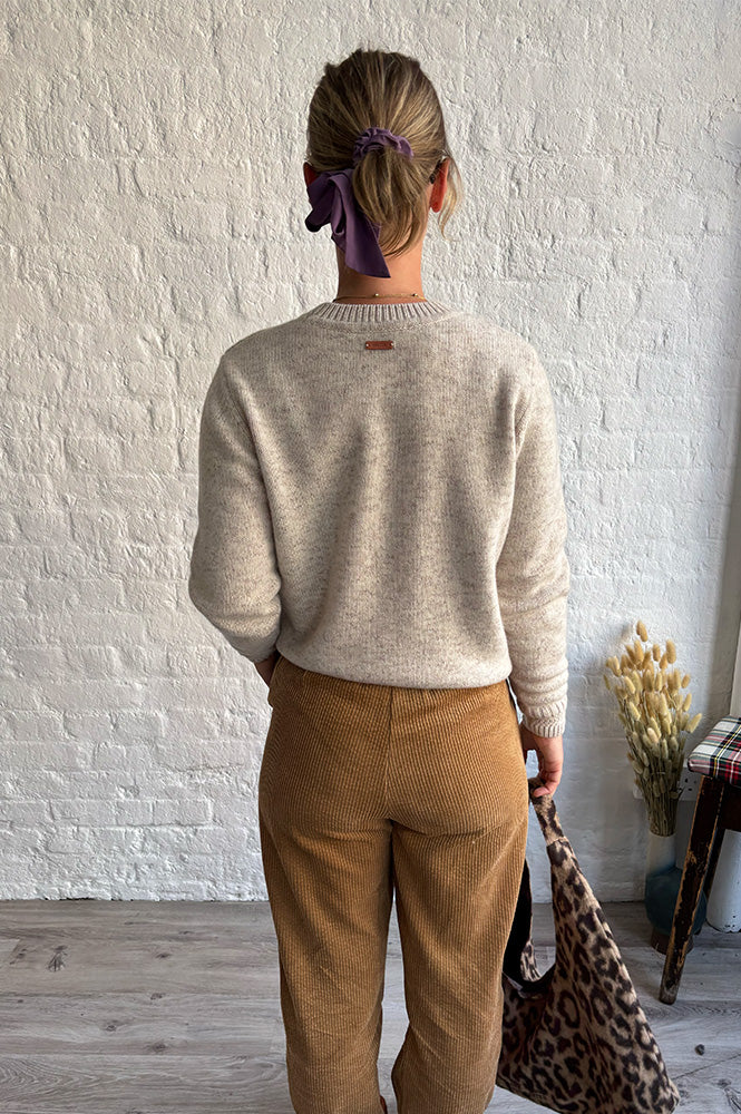 Sessùn Silty Calcaire Grey Jumper