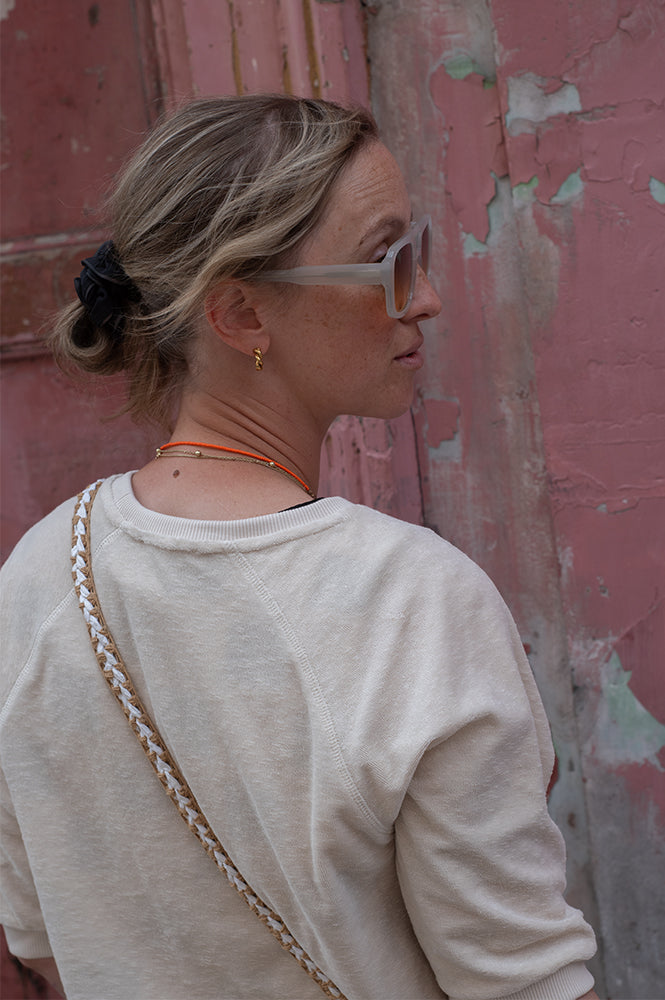 By-Bar Neva Almond Slub Top