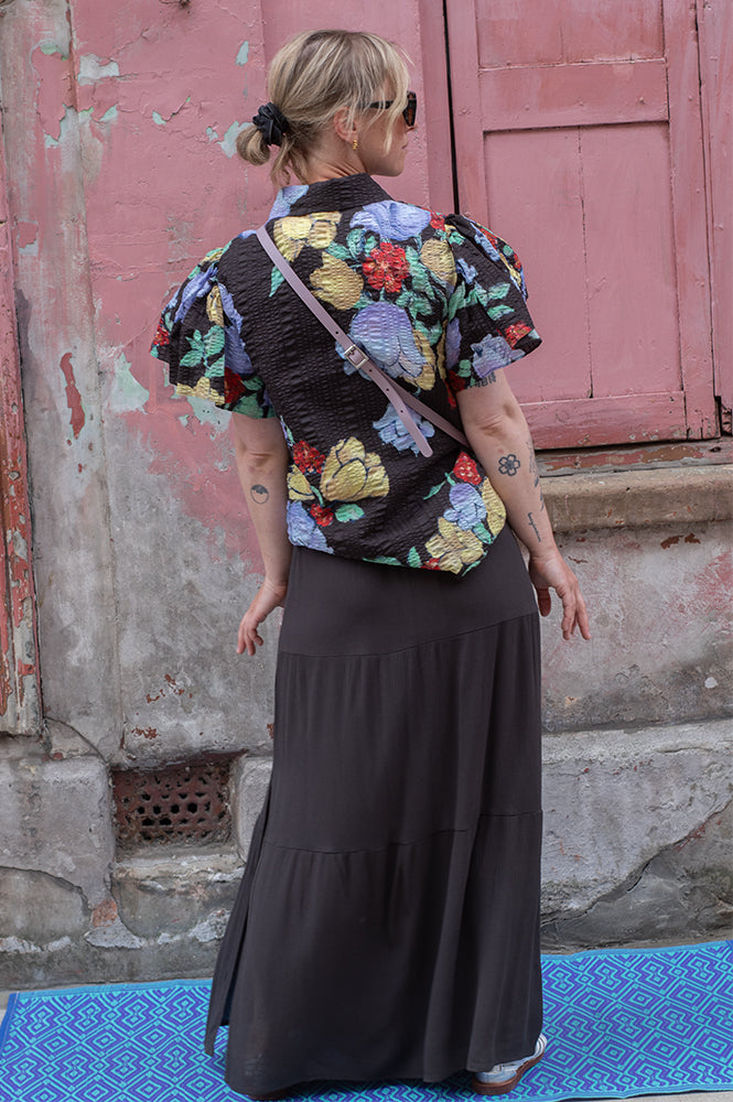 Stella Nova Dark Flower Shirt