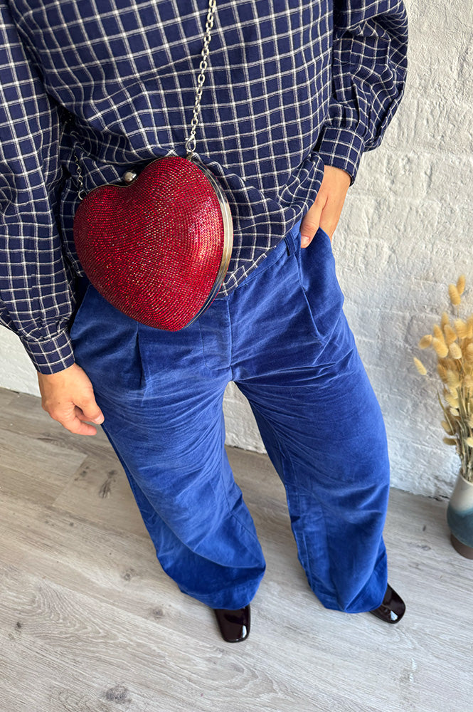 Emile et Ida Caroub Royal Blue Trousers