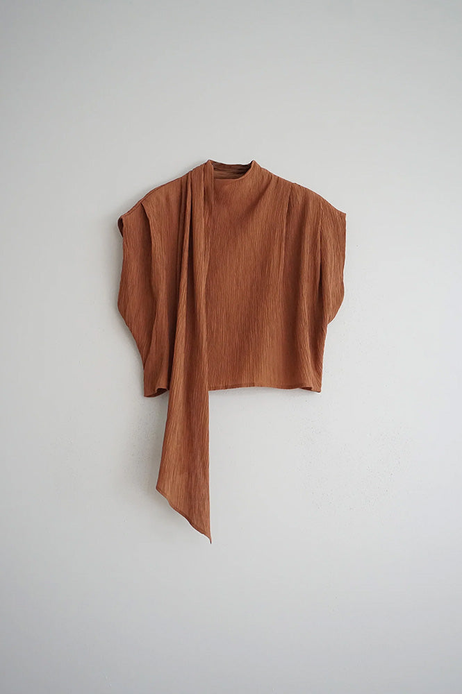 Indi & Cold Canela Asymmetric Blouse