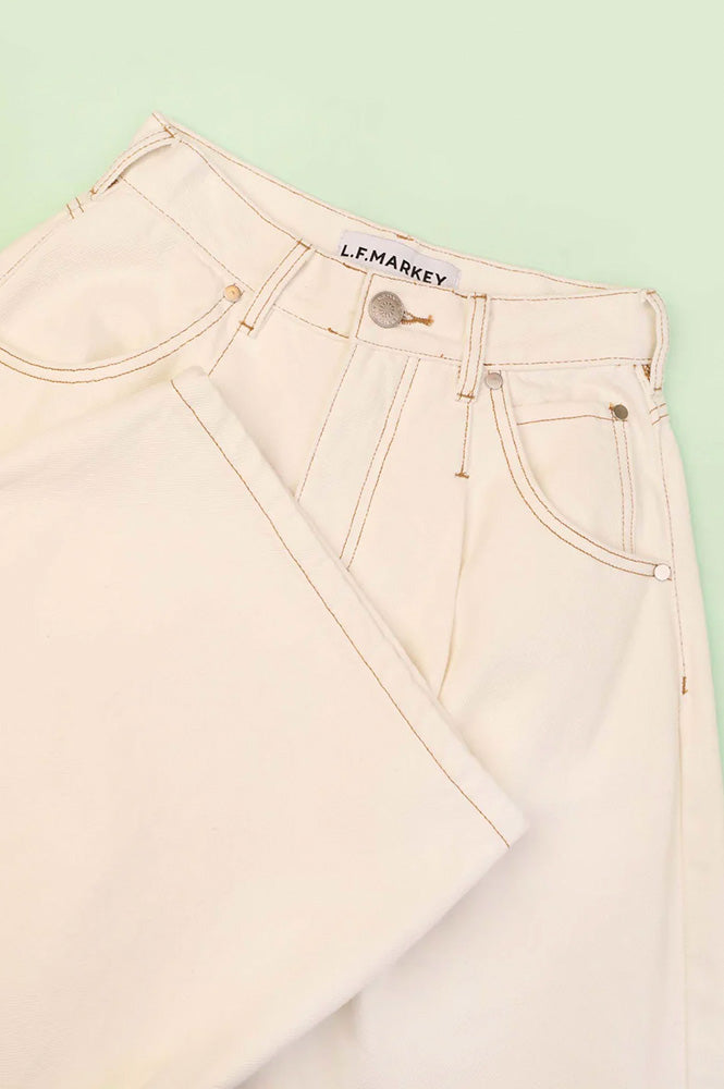 LF Markey Mason Ecru Jeans