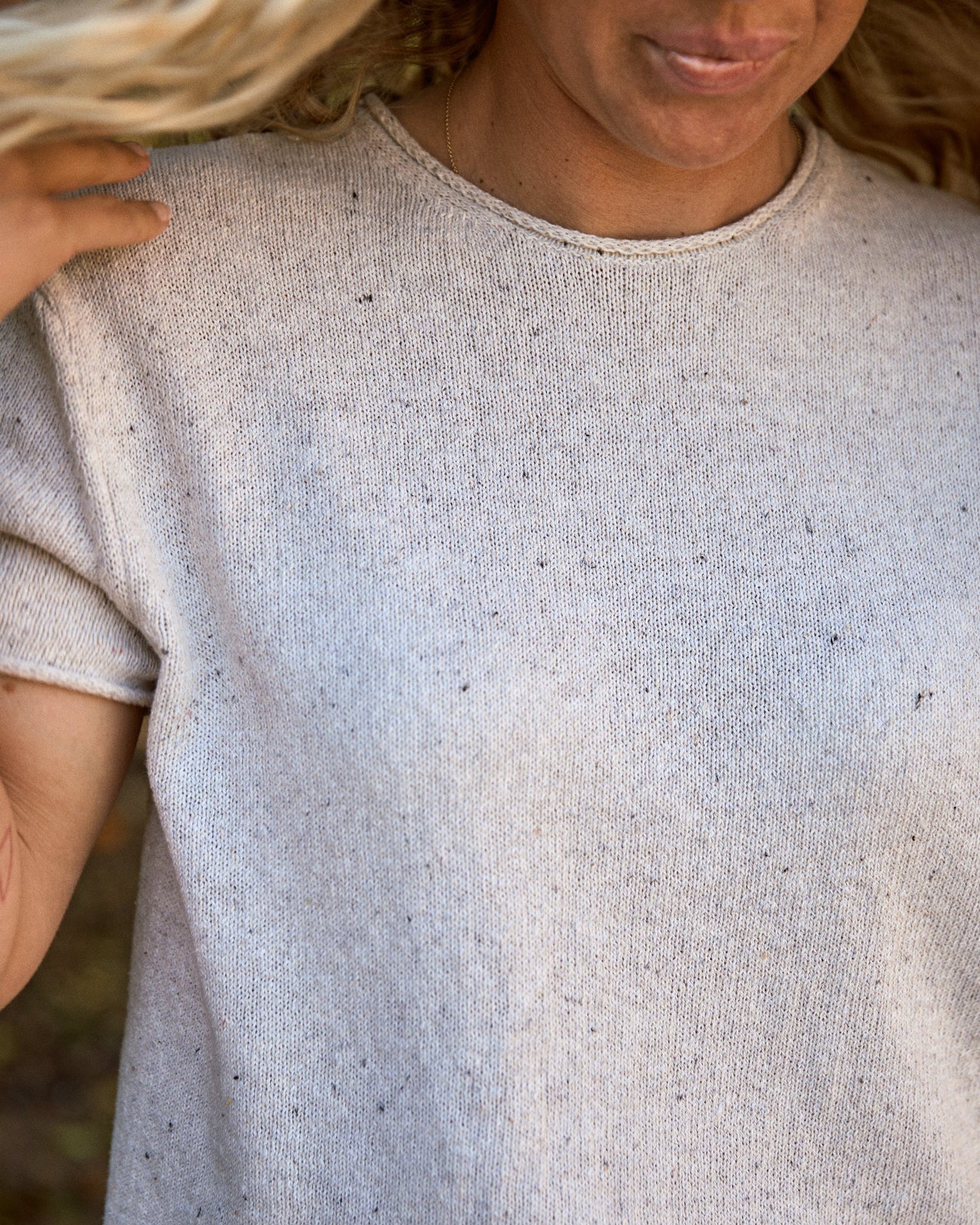 Crescent Knit Top