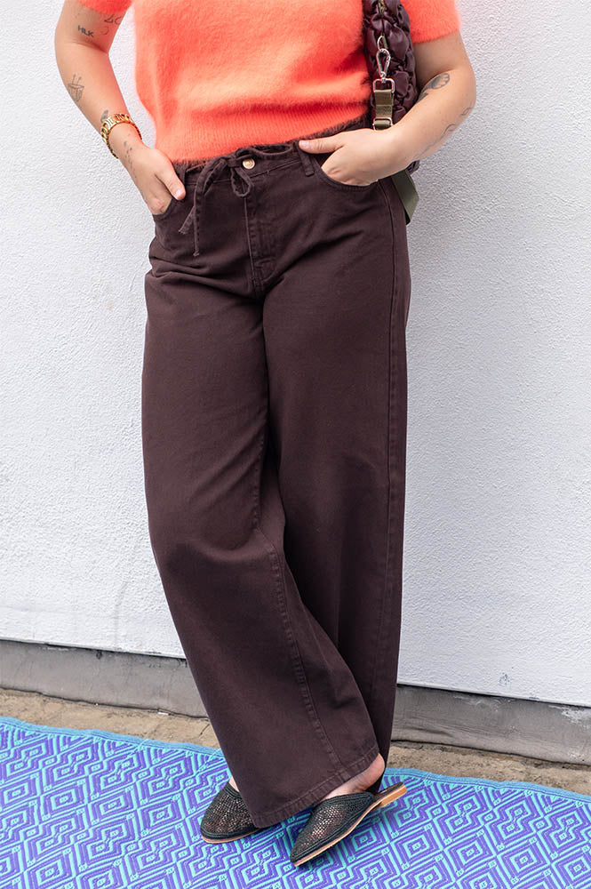 Numph Brooklyn Black Coffee Jeans
