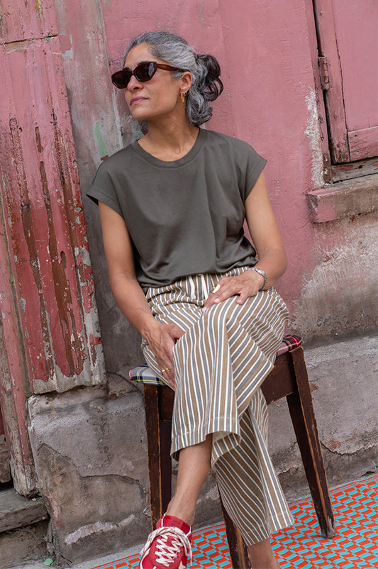 Numph Lizy Grape Leaf T-Shirt