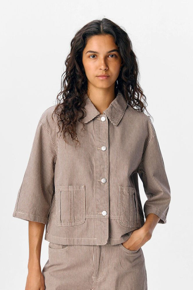 Object Lourdes Morel Striped Jacket