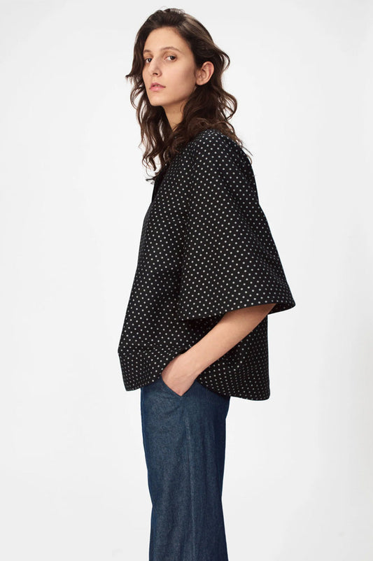 Nué Notes Antibes Black Spot Poloshirt