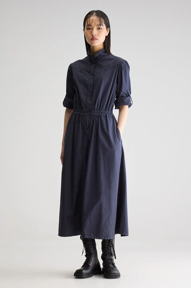 Bellerose Pakita Captain Blue Midi Dress