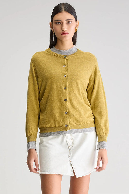 Bellerose Neeta Antique Gold Cardigan