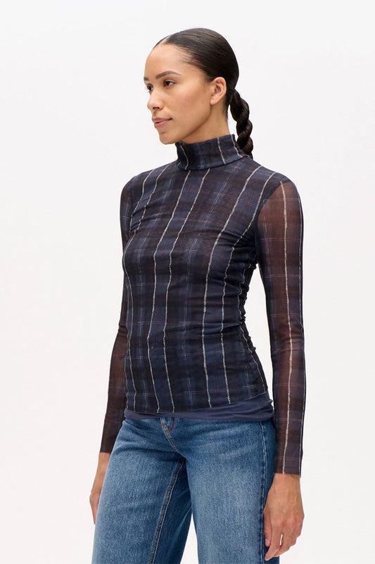 Baum Und Pferdgarten Jodi Navy Check Top