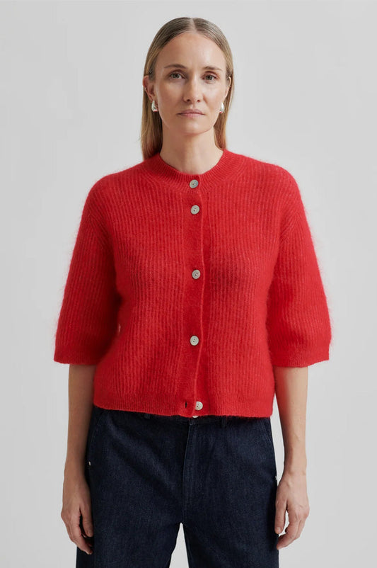 Second Female Andrea Goji Berry Cardigan