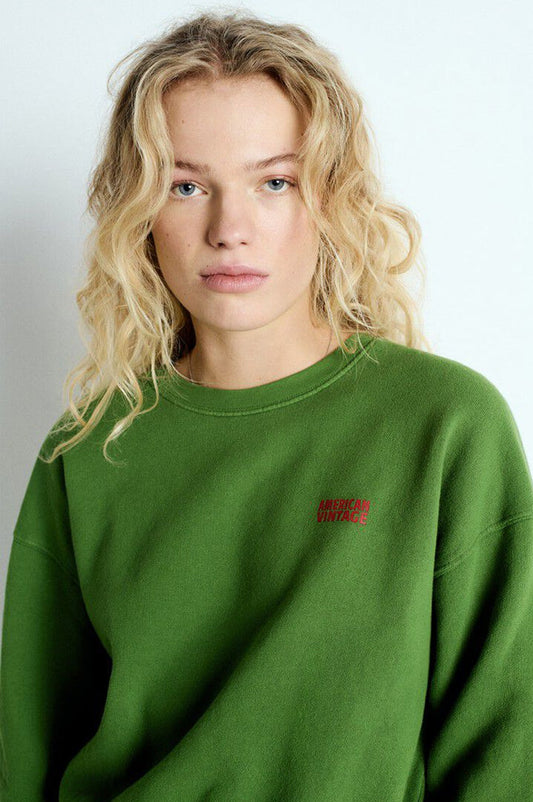 American Vintage Izubird Vintage Grass Sweatshirt