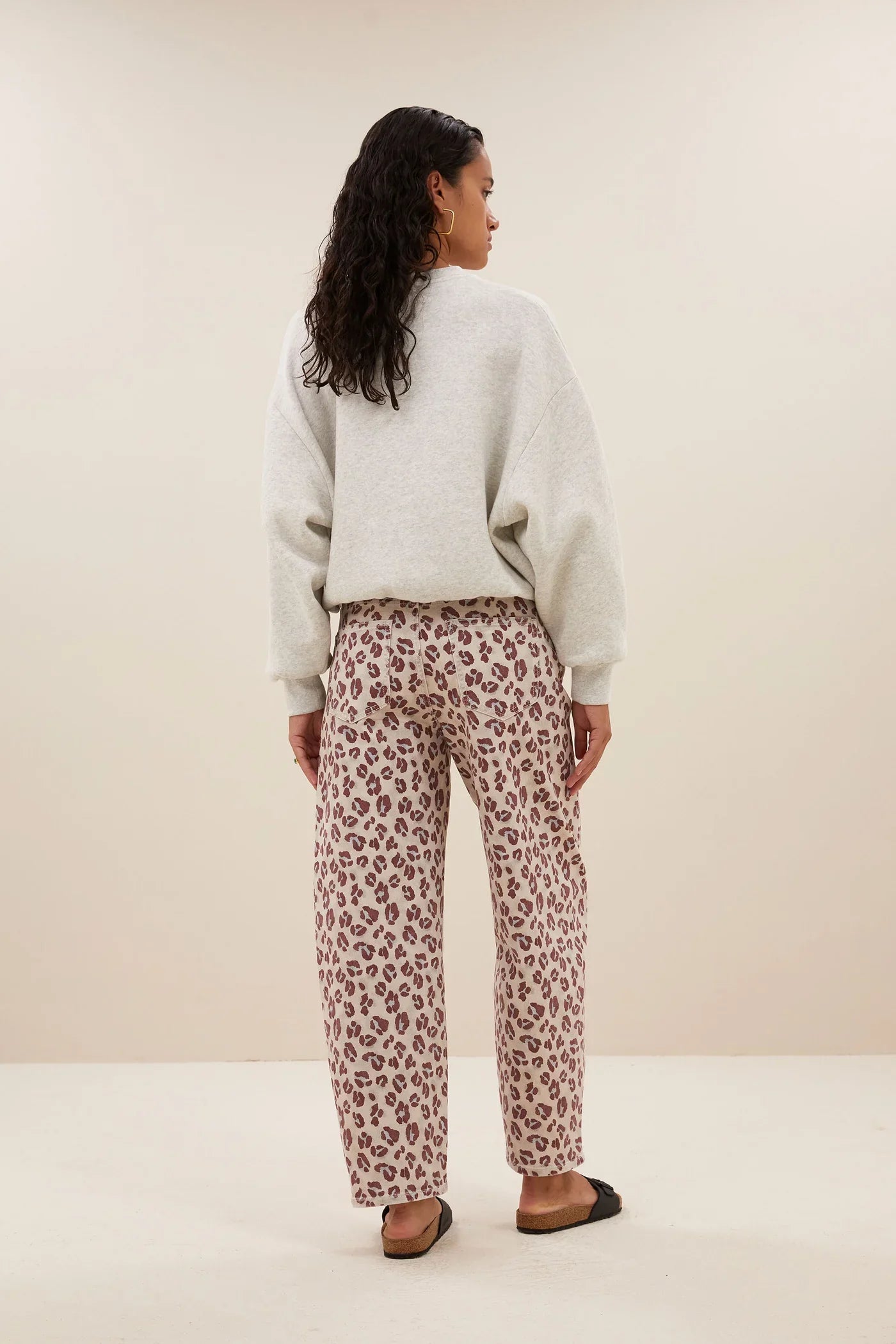 By-Bar Begum Pink Cheetah Pants