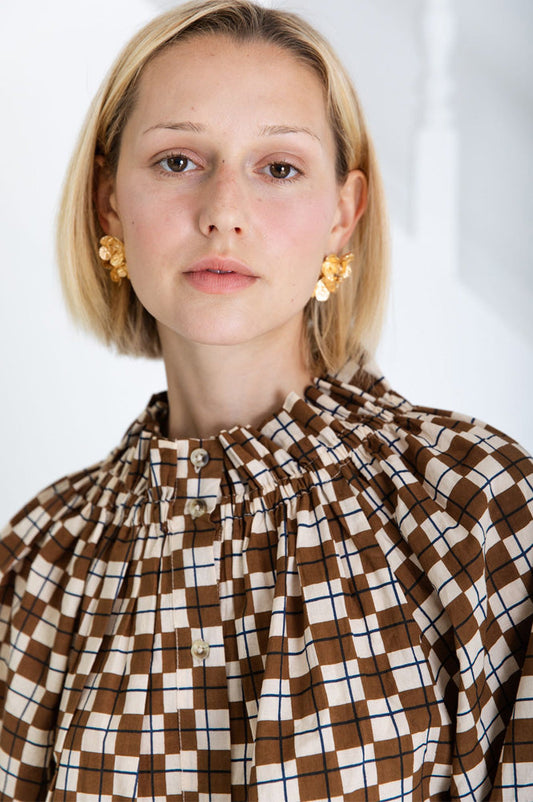 Bonté Arlo Olive Check Shirt