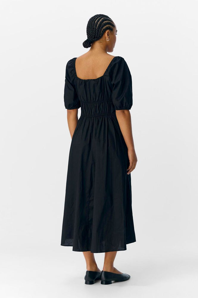Object Hanna Black Midi Dressi
