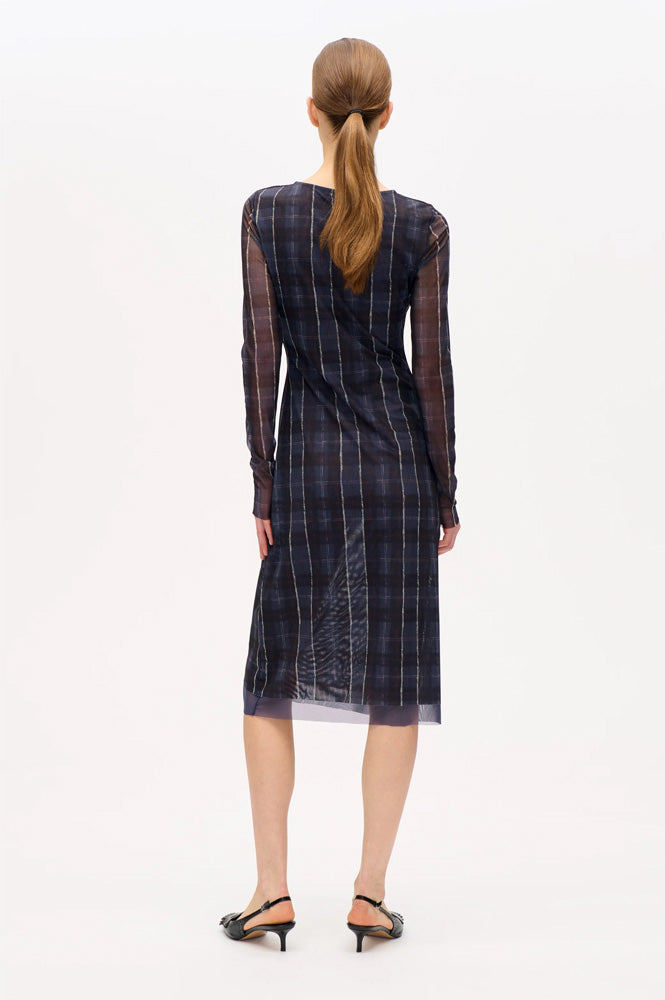 Baum Und Pferdgarten Jolandi Navy Check Dress