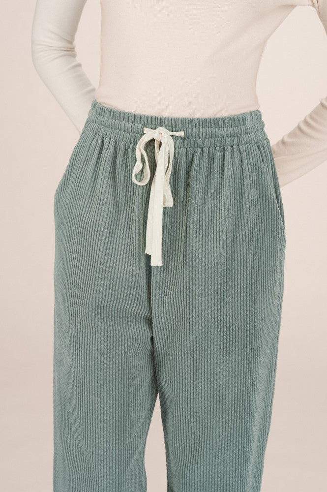 Grace & Mila Liberty Sage Corduroy Trousers
