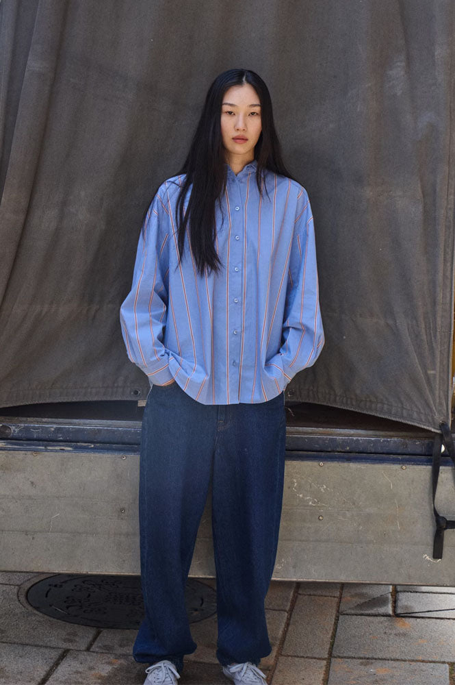 ICHI Berisel Barrel Leg Jeans
