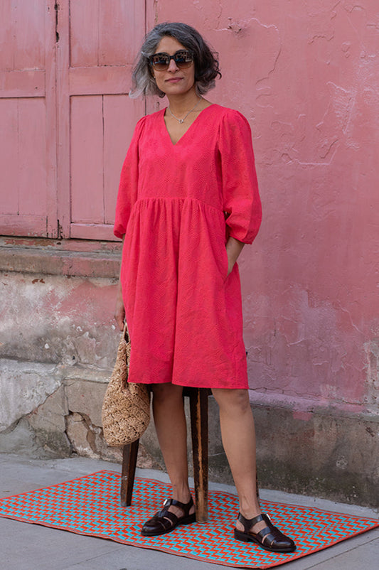 Numph Hensley Geranium Dress