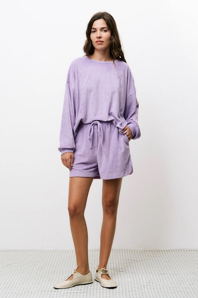 FRNCH Anah Lilac Shorts