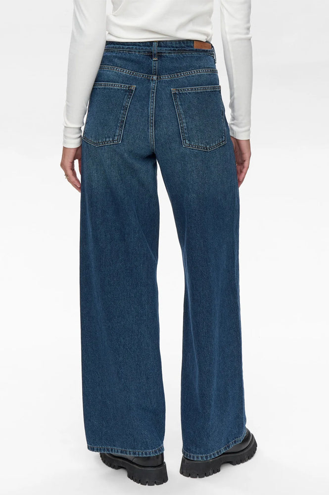 Numph Brooklyn Dark Blue Denim Jeans