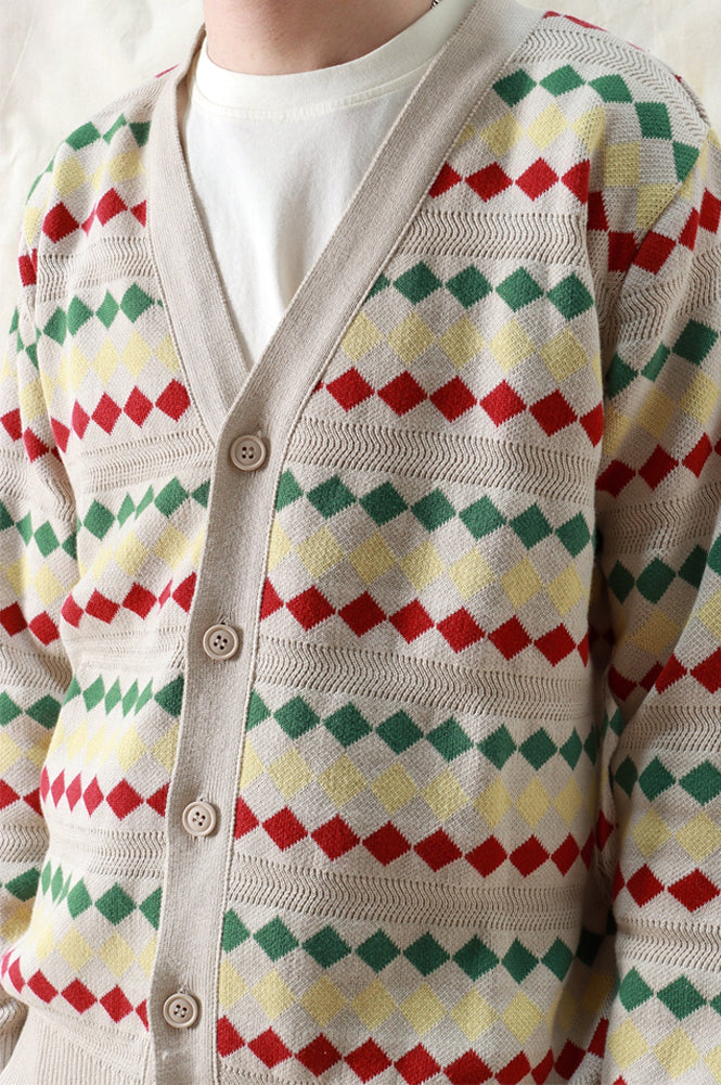 Far Afield Gilberto Diamond Stripe Cardigan