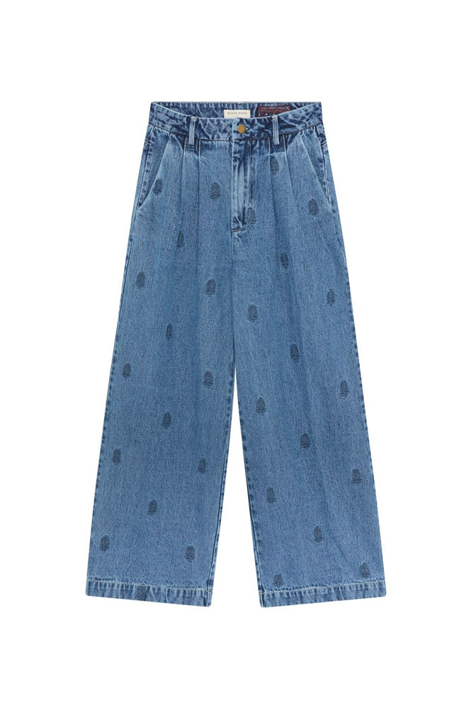 Maison Hotel Paco Embroidered Jeans