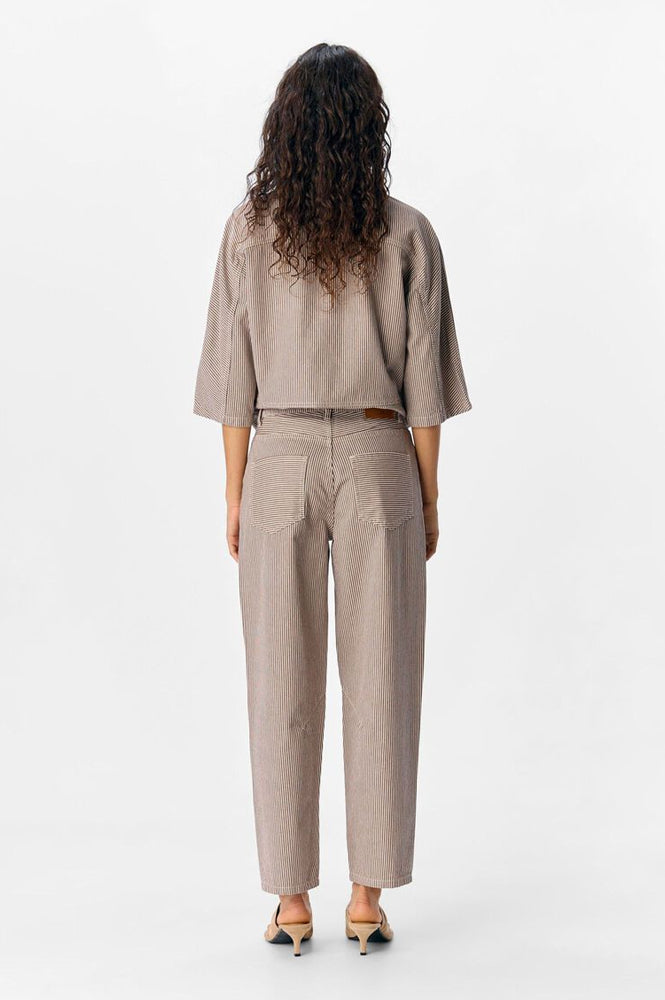 Object Moji Lourdes Morel Barrel Leg Jeans