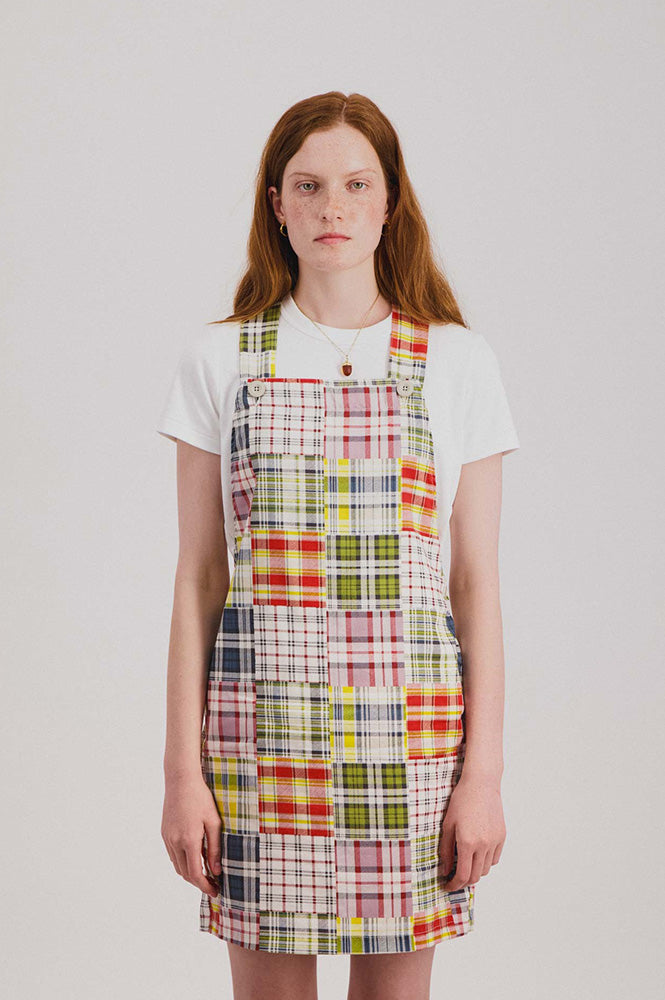 Howlin Cosmic Tropical Madras Mix Dress